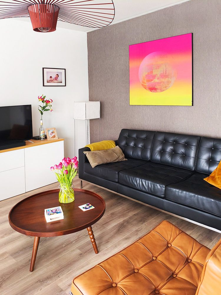 Tuscany sun. Pink.  by Alie Ekkelenkamp 