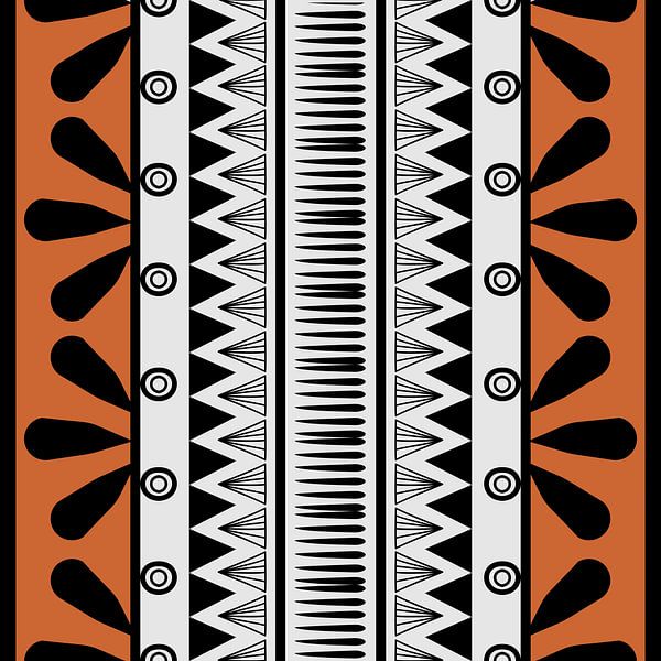 Navajo-Muster Azteke Abstrakt 4 von Moonheart Artworks