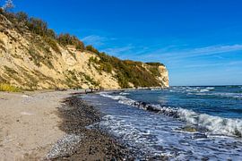 Falaise de craie du Cap Arkona sur l'île de Rügen. Cliff Kap Arkona sur l'île de Rügen en Allemagne sur Animaflora PicsStock