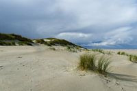 Wolken op het ooststrand van Baltrum