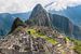 Panorama van de vroegere hoofdstad van de Inca stam, Machu Picchu in Peru van Wout Kok