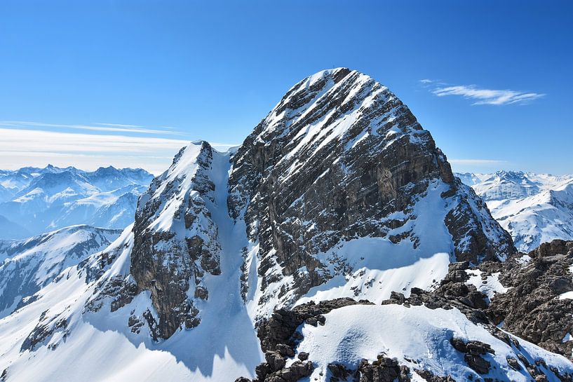 Wilde Felsberg in de winter van Andreas Föll