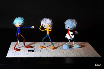 Storytelling puzzling Fubby's by Sailographic Paula