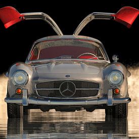 The Design of the Mercedes 300SL Gullwing From the Sixties by Jan Keteleer