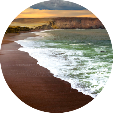 Het rode strand, playa roja, Peru