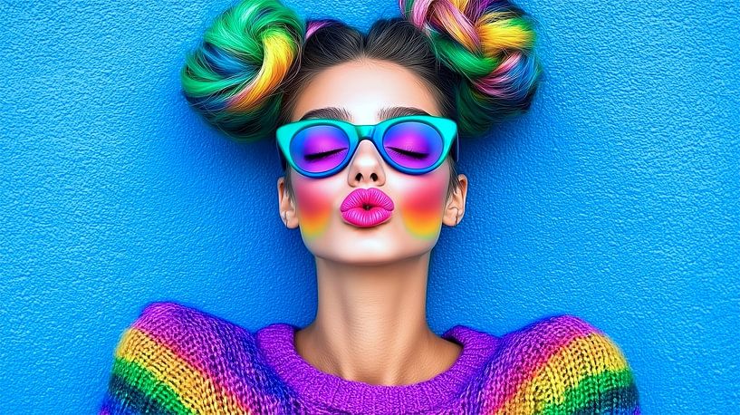 Ein Kuss für die Kamera von Frank Heinz