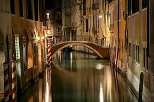 Brücke in der Altstadt von Venedig