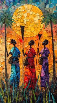 African art - african art by Gelissen Artworks
