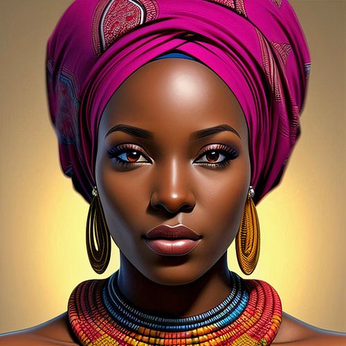 Addis Abeba's Aura - Afrikaans portret