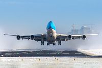 KLM Cargo 747 vertrekkend vanaf Amterdam Airport Schiphol