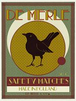 Merle Safety Matches Made In Holland