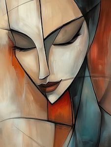 Visage abstrait