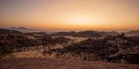 Zonsondergang Namibie
