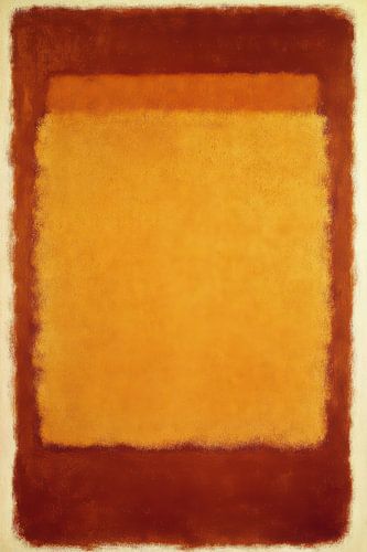 Depth in Brown - Tinte auf Papier