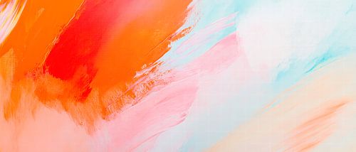 Kleurrijke abstractie - creatief en levendig