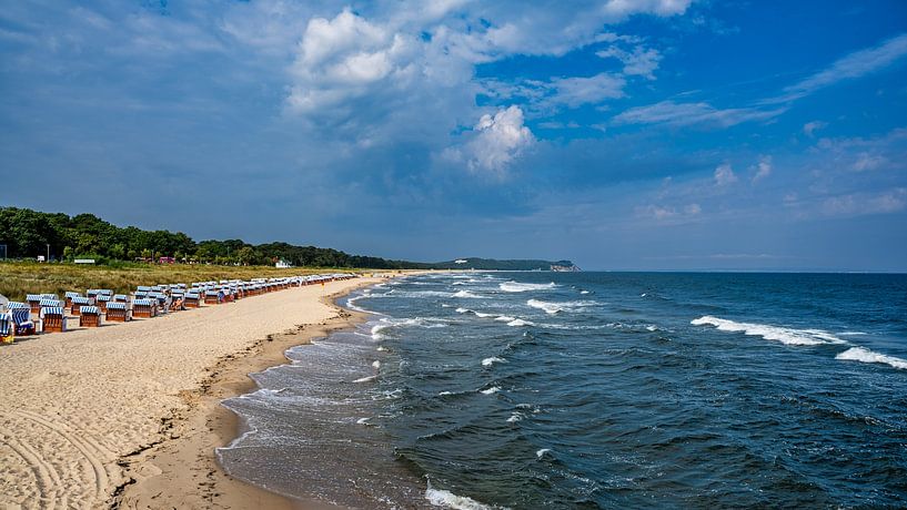 Ein Blick auf den Göhrener Strand an der Ostsee von Andreas Völkel
