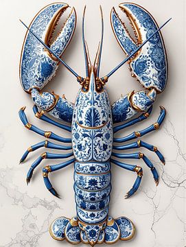 Cancer Delftware 2 sur Rene Ladenius Digital Art