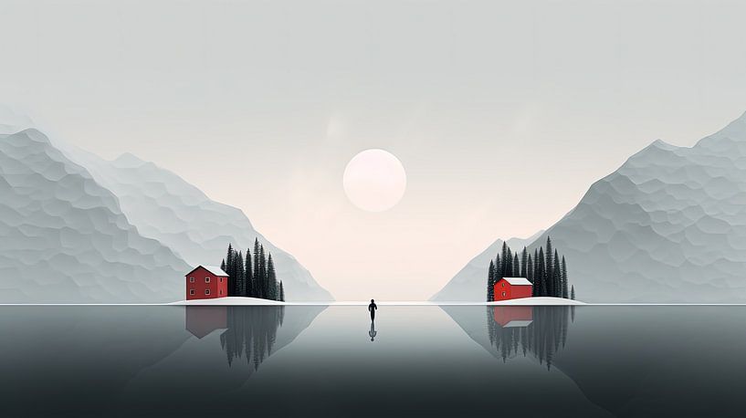 Waking up in Mountain Paradise by ByNoukk