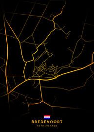 Bredevoort, Niederlande Stadtplan von Kenda Maruyama