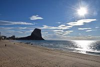 Wintersonne in Calpe.
