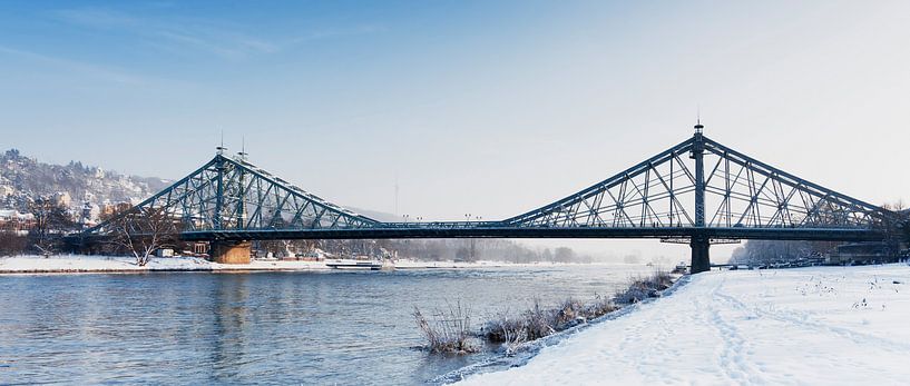 &quot;Blaues Wunder&quot;, Dresden van Gunter Kirsch