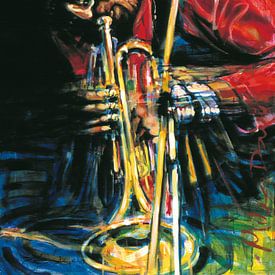 Miles Davis 2 von Frans Mandigers