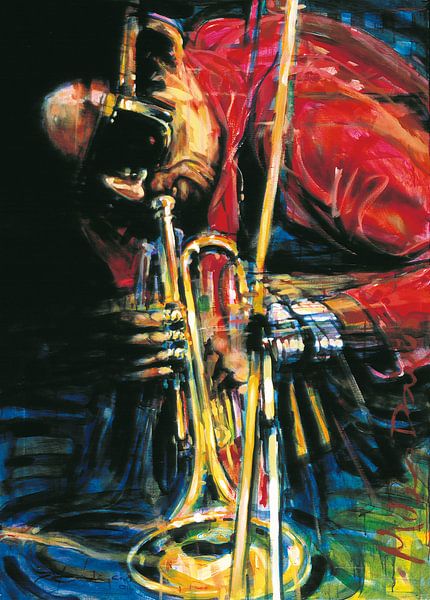 Miles Davis 2 van Frans Mandigers