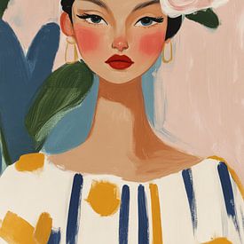 Sanfte Blumenmuse von Carla Van Iersel