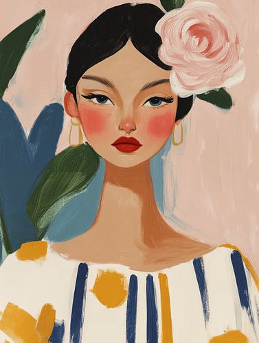 Sanfte Blumenmuse von Carla Van Iersel