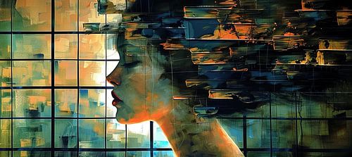 Tranquillité pixélisée