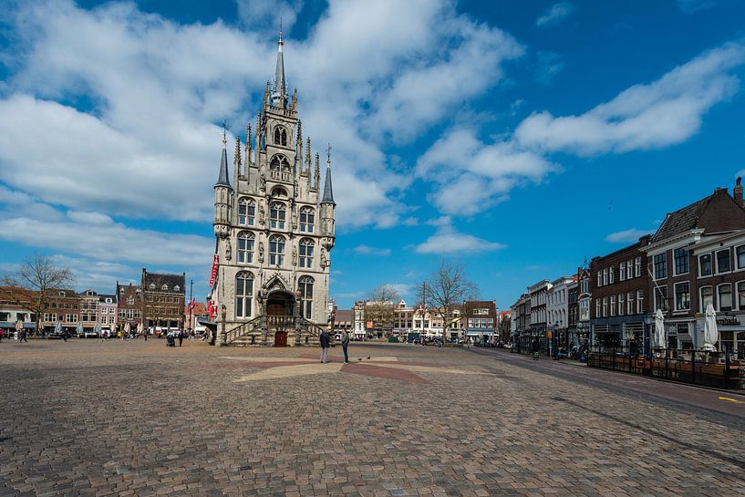 Gouda the Old Town Hall by Brian Morgan