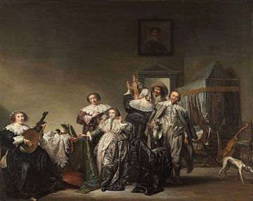 Galant gezelschap, Pieter Codde