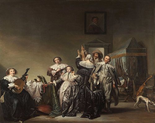 Galant gezelschap, Pieter Codde