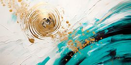 ABSTRACT ART Surfing paradise