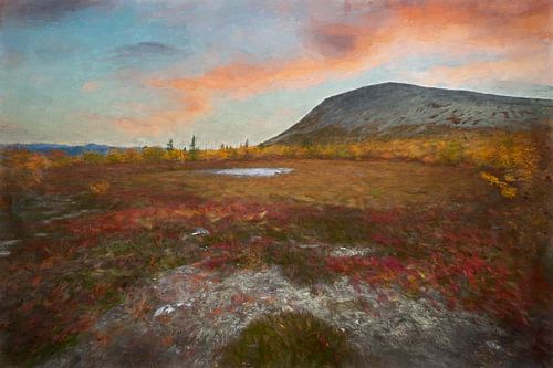 Autumn light over Härjedalen