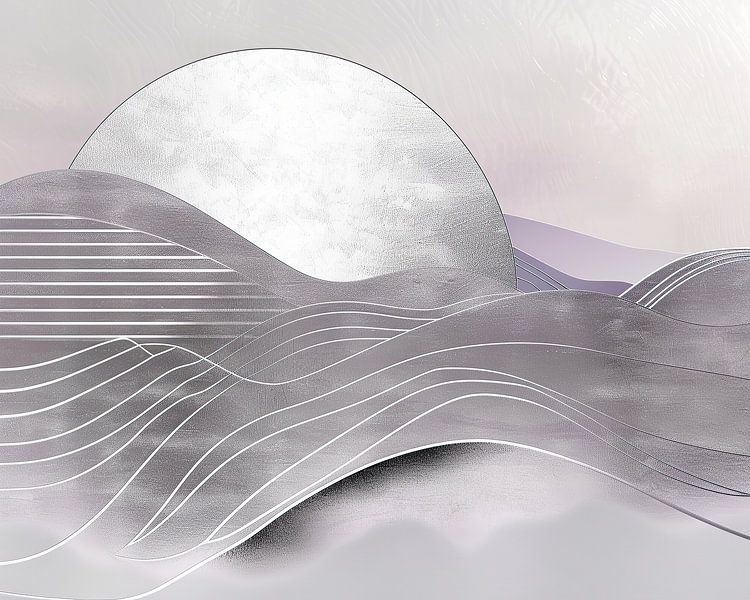 Modern Lines | Illustration von ARTEO Gemälde