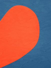 Moderne Abstrakte Organische Geometrische Farbkunst