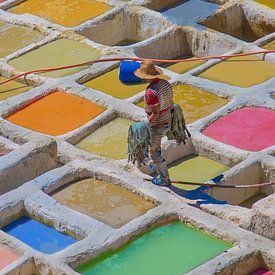 Tanneries in Fez