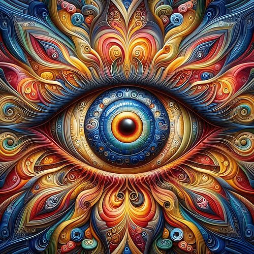 Farbenflut der Gedanken von Marion Tenbergen