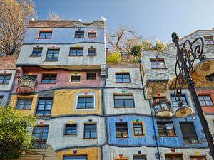 Hundertwasser House by Rainer Mirau