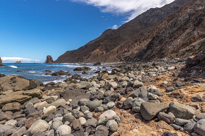 Steinmeer am Playa de Benijo, von Alexander Wolff