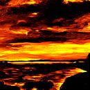 Sunset On Fire van GittaGsArt thumbnail