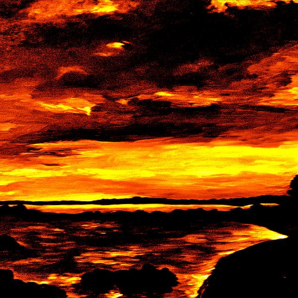 Sunset On Fire van GittaGsArt