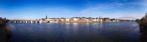 Panorama Maastricht on the Maas by Pascal Lemlijn