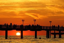 Sonnenuntergang in Graal Müritz by Ingo Rasch