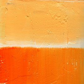 Warm Orange Horizon by Jared Hankins