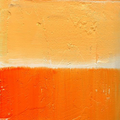 Warm Orange Horizon