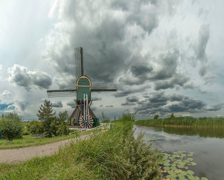 De Spengense molen, Kockengen, Utrecht, Nederland van Rene van der Meer