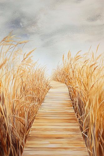Pad door de natuur