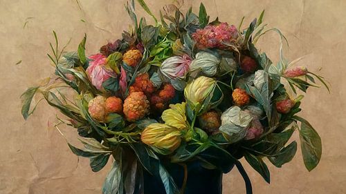 Les fleurs de Raphaël sur Sven van der Wal